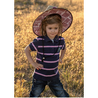 Pure Western Kids Rodeo Print Hat