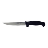 Sicut Wide Blade Boning Knife 6" Black Handle