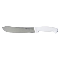 Sicut 8" Butcher Knife White Handle