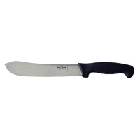 Sicut Butchers Knife 8" Black Handle
