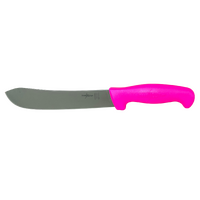 Sicut Butchers Knife 8" Pink Handle