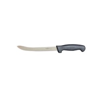 Sicut Semi Flex 8" Curved Fillet Knife - Black Handle
