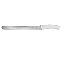 Sicut 12" Slicing Knife White Handle