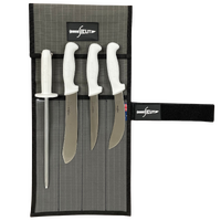 Sicut 4pc Butchers Knife Package - Glow in the Dark Handle