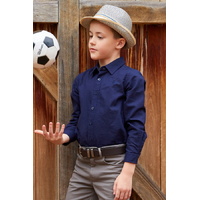 Thomas Cook Boys Linen Long Sleeve Shirt