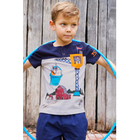 Thomas Cook Boys’ Riley 1 Pocket Short Sleeve Tee