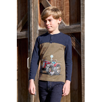 Thomas Cook Boys Karl Henley Lng Sleeve Tee
