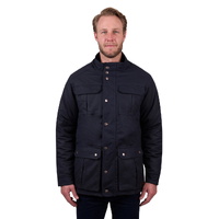 Thomas Cook Men's Tarcutta Oilskin Jacket Navy