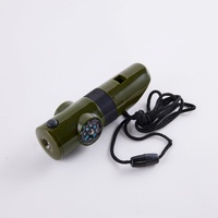 Bush Tracks Whistle 7 in 1 Olive