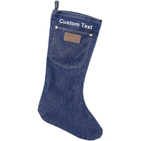 Wrangler Denim Christmas Stocking