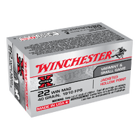 Winchester Super X 22WMR 40gr JHP