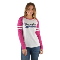 Wrangler Women’s Emin Long Sleeve Raglan