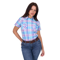 Women’s Emily Check Short Sleeve Shirt
