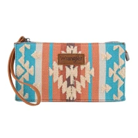 Wrangler Cilia Aztec Wristlet Purse