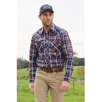 Wrangler Men’s Milo Logo Long Sleeve Shirt