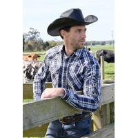 Wrangler Men's Finn Logo Long Sleeve Shirt
