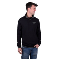 Wrangler Men's Alex 1/4 Zip Pullover Jumper