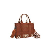 Wrangler Leopard Print Crossbody Bag