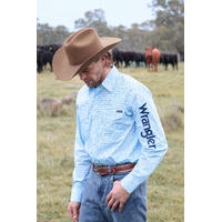 Wrangler Men’s Lee Logo Long Sleeve Shirt