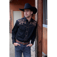 Wrangler Men’s Luke EMB Long Sleeve Shirt