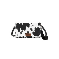 Wrangler Cow Print Wallet Crossbody Bag