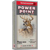 Winchester 7mm WSM 150Gr Power Point 20box