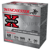 Winchester Buckshot 12G OO Buck 2-3/4" 9 pellet