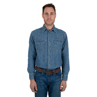 Wrangler Jay Denim Long Sleeve Shirt