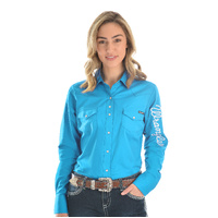 Wrangler Women's Logo Long Sleeve Shirt