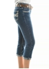 Picture of Pure Western  Womens Lexi Capri 3/4 Jeans