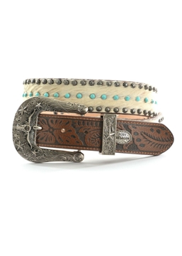 Picture of Pure Western Wmn Liberty Belt Grey