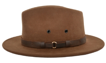 Picture of Thomas Cook Casablanca Wool Felt Hat Chestnut