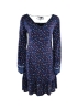 Picture of Pure Western Women Ava Dress Navy/Multi