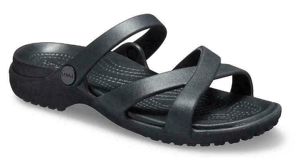 Picture of Crocs Meleen Crossband Sandal Black