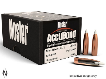 Picture of Nosler AccuBond 6.8mm/.277" 110Gr 50 Pack