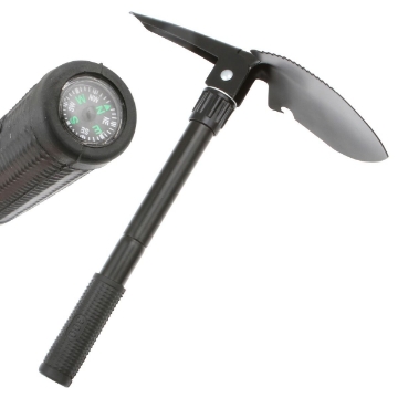 Picture of MULTI PURPOSE CAMP TOOL WITH SHOVEL PICK &amp; COMPASS 30 x 10cm