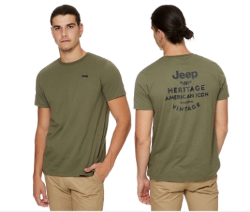 Picture of Jeep Heritage Tee Evergreen