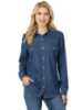 Picture of Wrangler Women's Long Sleeve Denim Western Shirt