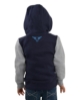 Picture of Pure Western Boys Oakville Pullover Hoodie Navy/Grey Marle