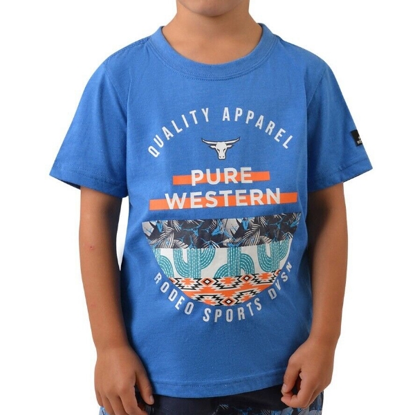 Picture of Pure Western Boy's Knight S/Sleeve Tee