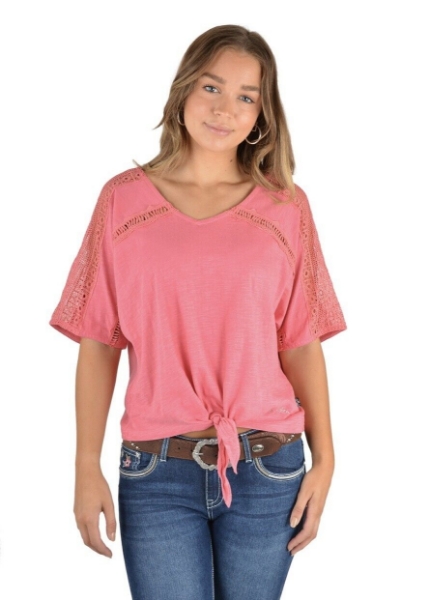 Picture of Pure Western Womens Beatrice Fashion Tee