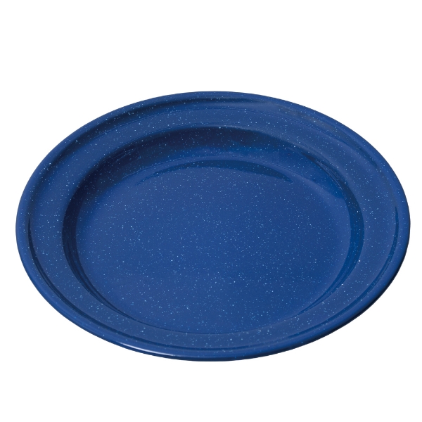 Picture of Campfire Enamel Deep Plate Navy 26cm