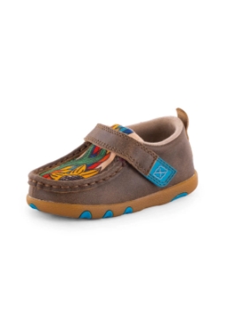 Picture of Twisted X Infants Cactus Sunflower Moccasins