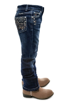 Picture of Pure Western Girls Lola Slim Leg Jeans